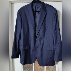 Murano Wardrobe Essential Size 2XB Mens Blazer Sport Coat Two Button Suit Jacket